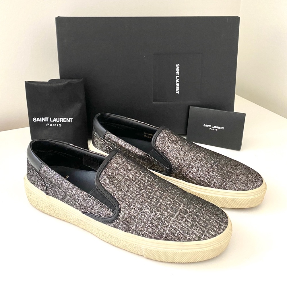 SAINT LAURENT SlIP ON SNEAKERS